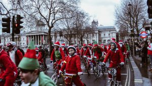 Sincerely Media Santa Bike Run